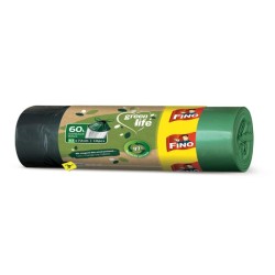 Vrecia zaťahovacie FINO Green Life Easy 60 ℓ, 27 mic., 63 x 72 cm (10 ks) 