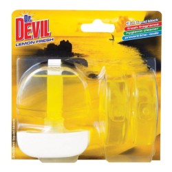 Dr. Devil závesný WC gél 3 x 55 ml - Lemon Fresh Dr. Devil závesný WC gél 3 x 55 ml - Lemon Fresh