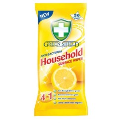 Green Shield čistiace utierky antibakteriálne 50/70 kusov Green Shield čistiace utierky antibakteriálne 50/70 kusov