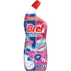 Bref WC Power Aktiv gél 700 ml Flower Bref WC Power Aktiv gél 700 ml Flower
