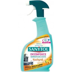 Sanytol KUCHYŇA odmasťovač s rozprašovačom 500 ml Sanytol KUCHYŇA odmasťovač s rozprašovačom 500 ml