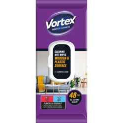 Vlhčené utierky na drevené povrchy, 48 ks Vlhčené utierky na drevené povrchy, 48 ks