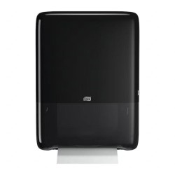 Mini zásobník na nadväzujúce papierové utierky na ruky Tork PeakServe, čierny H5 