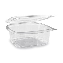 Miska plastová hranatá priehľadná s viečkom 1000ml 50ks Miska plastová hranatá priehľadná s viečkom 1000ml 50ks