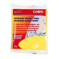 Kuchynská utierka z viskózy Cedric antibakteriálna 3 kusy 