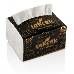 Vreckovky biele do zásobníka, 100% celulóza, 250 ks 