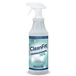 CleanFit dezinfekčný roztok IZOPROPYL 70% s rozprašovačom 1 l 
