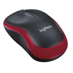 Myš Logitech M185 červená, bezdrôtová, optická Myš Logitech M185 červená, bezdrôtová, optická