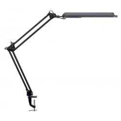 Lampa stolná LED MAUL Atlantic so svorkou čierna 