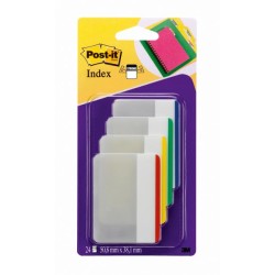 Post-it index silný široký klasické farby 50,8 x 38 mm Post-it index silný široký klasické farby 50,8 x 38 mm