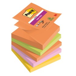 Samolepiace Z-bločky Post-it Super Sticky BOOST, veľkosť 76x76 mm, 5 bločkov po 90 lístkov Samolepiace Z-bločky Post-it Super Sticky BOOST, veľkosť 76x76 mm, 5 bločkov po 90 lístkov