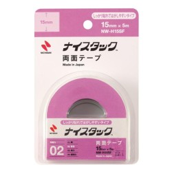 Lepiaca páska obojstranná NICHIBAN 15mm x 5m na sklo a kovy premiestniteľná Lepiaca páska obojstranná NICHIBAN 15mm x 5m na sklo a kovy premiestniteľná