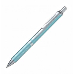 Gélový roller Pentel Energel Steel, svetlo modrý Gélový roller Pentel Energel Steel, svetlo modrý