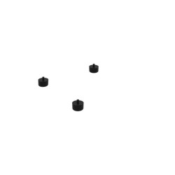 Rektifikačné nožičky, plastové, 27-47 mm, 3 ks 