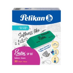 Guma bez PVC Pelikan SP 30 zelená 30 ks Guma bez PVC Pelikan SP 30 zelená 30 ks
