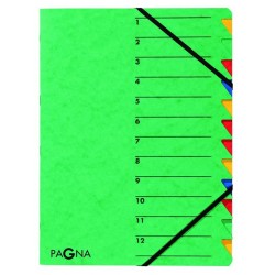 Triediaca zložka 12 PAGNA Easy zelená Triediaca zložka 12 PAGNA Easy zelená