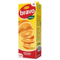 Ovocný nápoj Bravo Pomaranč 1,5 ℓ Ovocný nápoj Bravo Pomaranč 1,5 ℓ
