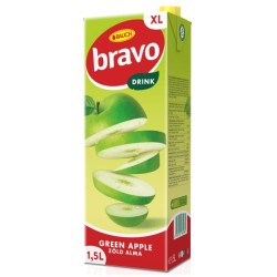 Ovocný nápoj Bravo Zelené jablko 1,5 ℓ Ovocný nápoj Bravo Zelené jablko 1,5 ℓ