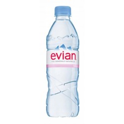 Minerálna voda Evian 24 x 0,5 ℓ PET 