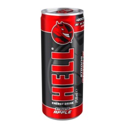 Energetický nápoj Hell Strong Apple 250ml Energetický nápoj Hell Strong Apple 250ml
