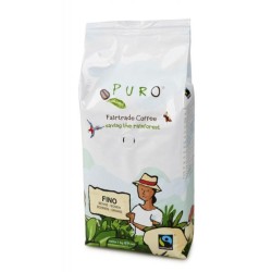 Káva Fairtrade Puro Fino zrnková 1 kg Káva Fairtrade Puro Fino zrnková 1 kg