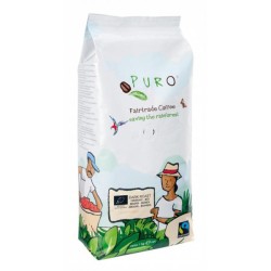 Káva Fairtrade Puro Dark roast zrnková 1 kg Káva Fairtrade Puro Dark roast zrnková 1 kg
