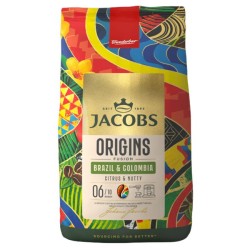 Káva Jacobs Brazil & Colombia zrnková 1000g Káva Jacobs Brazil & Colombia zrnková 1000g