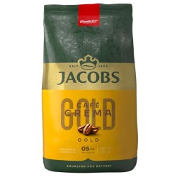 Káva JACOBS Crema Gold zrnková 1 kg Káva JACOBS Crema Gold zrnková 1 kg