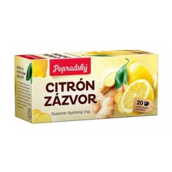 Čaj BOP ovocný citrón, zázvor 40g 
