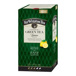 Čaj SIR WINSTON Green Tea Lemon HB 20 x 1,75g Čaj SIR WINSTON Green Tea Lemon HB 20 x 1,75g