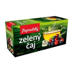 Čaj BOP zelený čučoriedka a brusnica 30g 