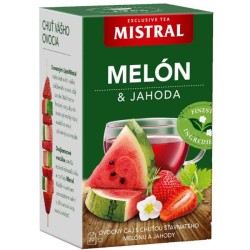 Čaj MISTRAL ovocný melón jahoda HB 40 g Čaj MISTRAL ovocný melón jahoda HB 40 g