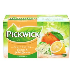 Čaj PICKWICK citrus s bazovým kvetom HB 20 x 2g Čaj PICKWICK citrus s bazovým kvetom HB 20 x 2g