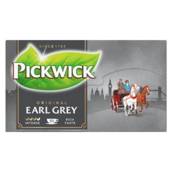 Čaj PICKWICK čierny Earl Grey 20x1,75g(35g) / 20x2g(40g) 