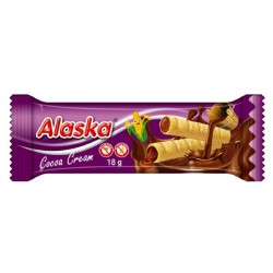 Trubičky Alaska plnené kakaovým krémom 18 g Trubičky Alaska plnené kakaovým krémom 18 g