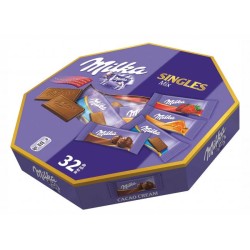 Milka Singles čokoládky MIX 138g Milka Singles čokoládky MIX 138g