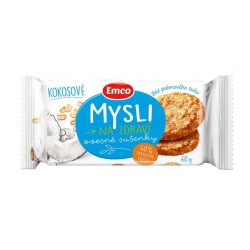 Ovsené sušienky MYSLI 60 g kokosové Ovsené sušienky MYSLI 60 g kokosové