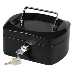 Pokladnička Q-CONNECT 155x75x120mm čierna Pokladnička Q-CONNECT 155x75x120mm čierna