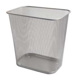 Drôtený kôš 13 ℓ hranatý strieborný Drôtený kôš 13 ℓ hranatý strieborný