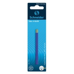 Náplň do guľôčkového pera Take 4 modrá 2ks Náplň do guľôčkového pera Take 4 modrá 2ks
