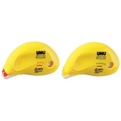 Lepiaci roller UHU Dry&Clean permanentný jednorazový 6,5mm x 8m 479157 Lepiaci roller UHU Dry&Clean permanentný jednorazový 6,5mm x 8m 479157