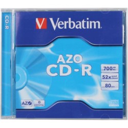 Verbatim CD-R klas.obal 700MB Verbatim CD-R klas.obal 700MB