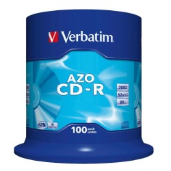 Verbatim CD-R 700 MB cake 100 ks Verbatim CD-R 700 MB cake 100 ks