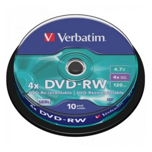 DVD RW mínus