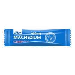 Vitar MAGNÉZIUM 400 mg+ vitamíny B6 a C s príchuťou grepu, (20sáčkov) Vitar MAGNÉZIUM 400 mg+ vitamíny B6 a C s príchuťou grepu, (20sáčkov)