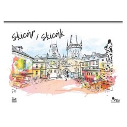 Skicár A3 20 listový biely Skicár A3 20 listový biely