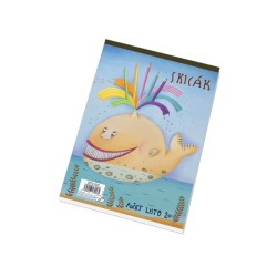 Skicár A5 20 listový biely Skicár A5 20 listový biely